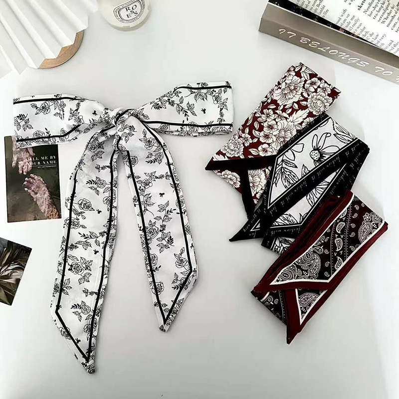 Luxury Bags China - Selendang sutra tipis wanita, pita sutra