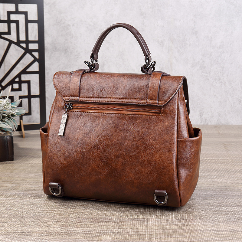 Tas Ransel Kapasitas Besar unt - Luxury Bags Leather ulasan dan harga