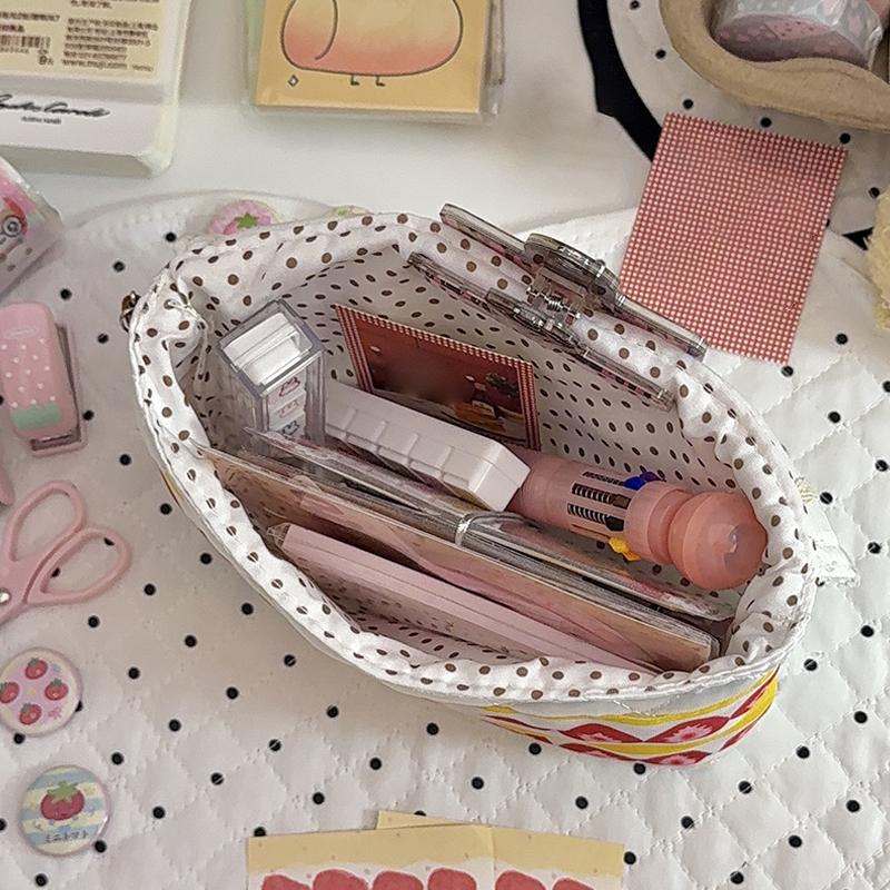 Tas Tangan Patchwork Stroberi  - Luxury Bags Cute ulasan dan harga