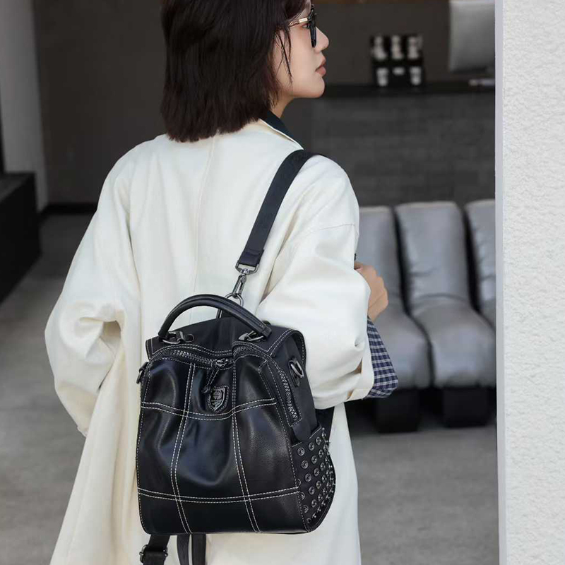 Tas Ransel Wanita Baru Fashion - Luxury Bags Leather ulasan dan harga