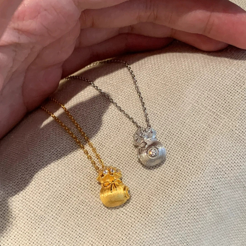Kalung Tas Uang Bertatahkan Zi - Luxury Bags Cute ulasan dan harga